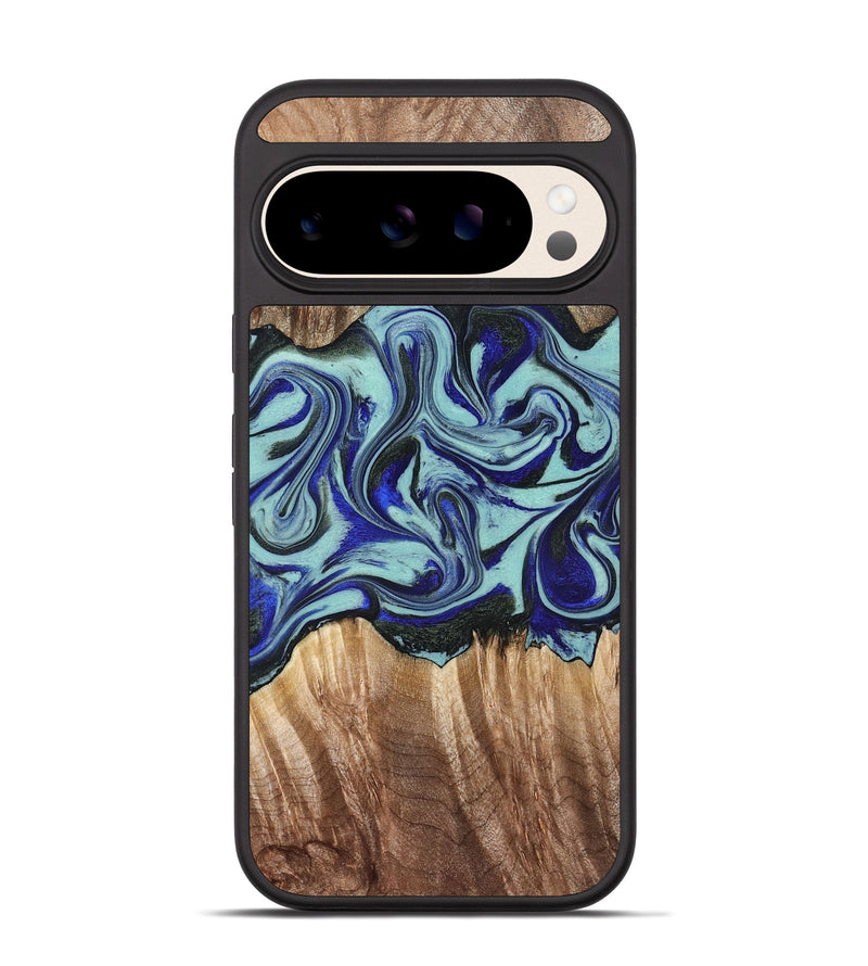 Pixel 10 Wood Phone Case - Idella (Green, 822319)