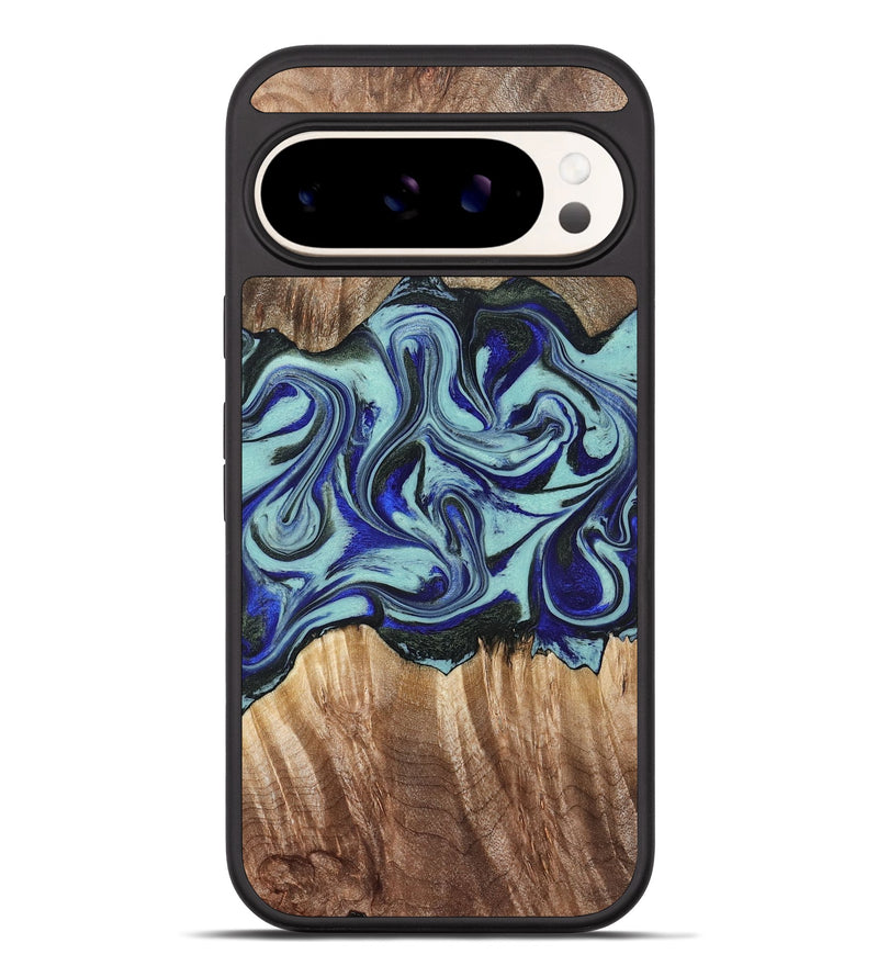 Pixel 10 Pro XL Wood Phone Case - Idella (Green, 822319)