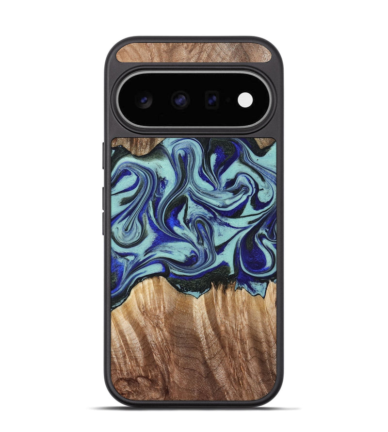 Pixel 11 Wood Phone Case - Idella (Green, 822319)