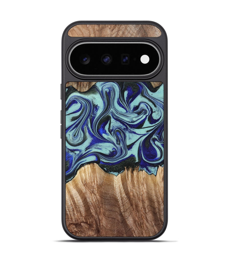 Pixel 11 Pro Wood Phone Case - Idella (Green, 822319)