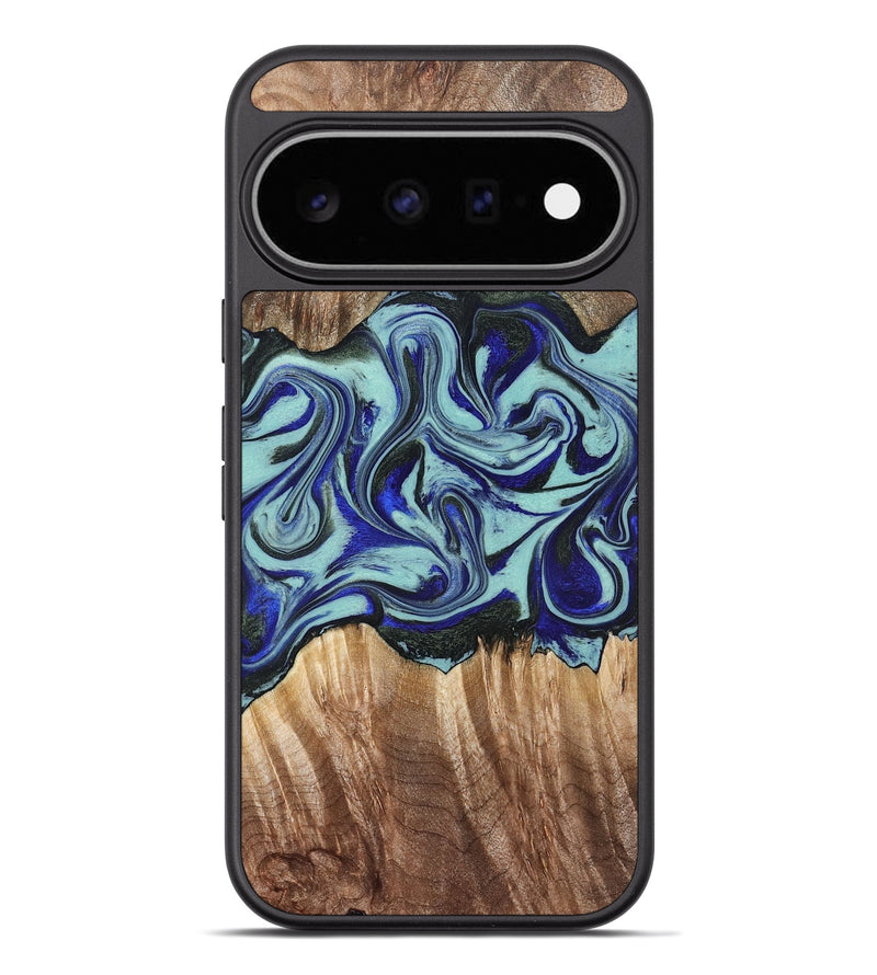 Pixel 11 Pro XL Wood Phone Case - Idella (Green, 822319)