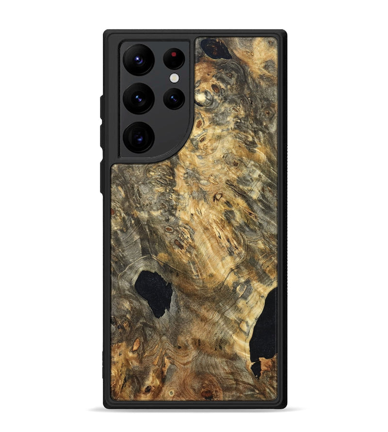 Galaxy S22 Ultra Wood Phone Case - Mallie (Wood Burl, 822327)