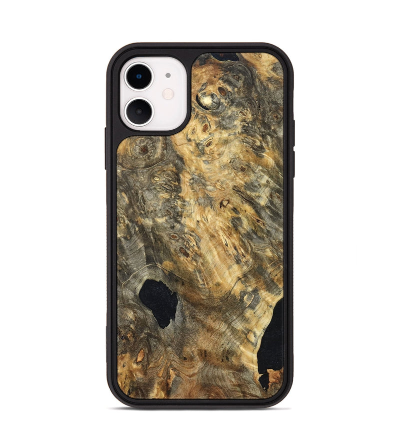 iPhone 11 Wood Phone Case - Mallie (Wood Burl, 822327)