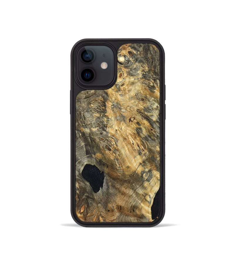 iPhone 12 mini Wood Phone Case - Mallie (Wood Burl, 822327)