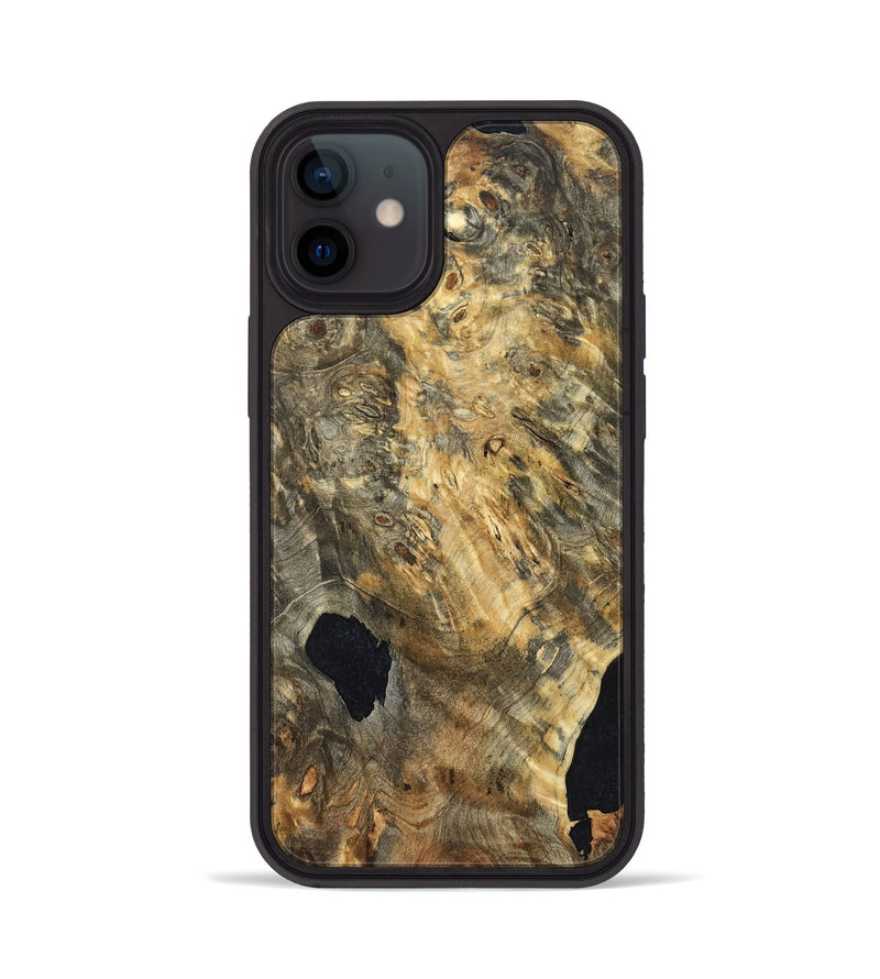 iPhone 12 Wood Phone Case - Mallie (Wood Burl, 822327)