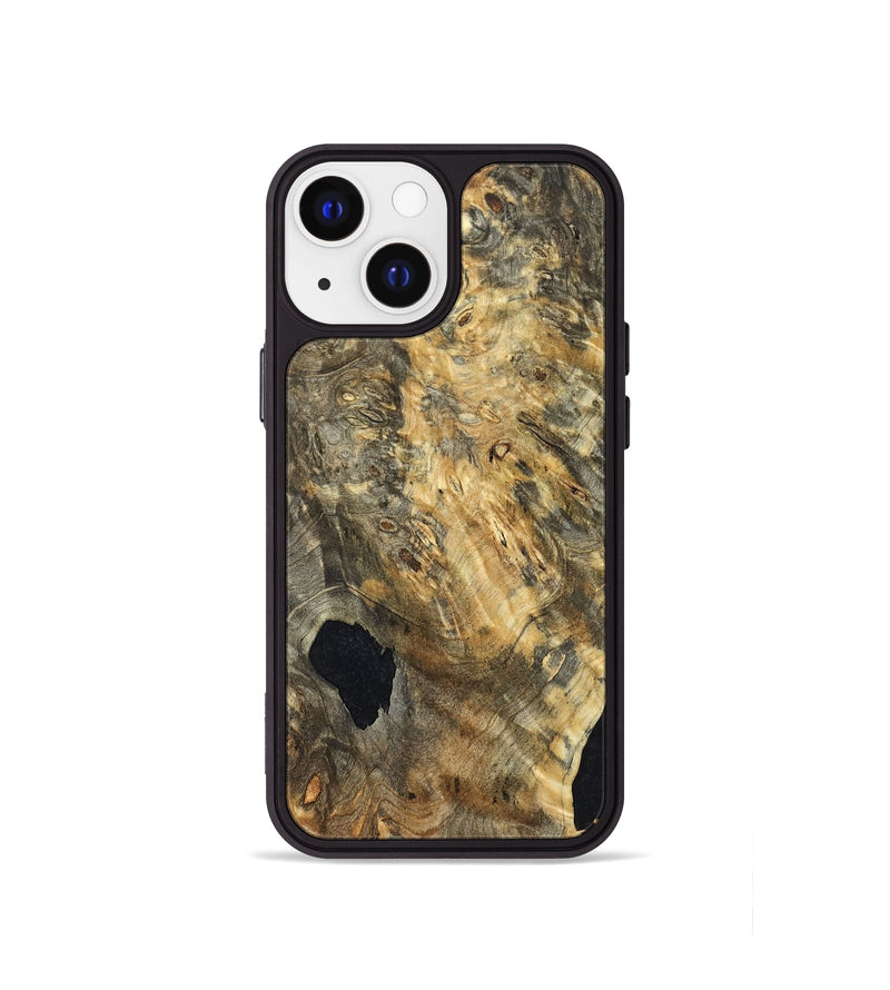 iPhone 13 mini Wood Phone Case - Mallie (Wood Burl, 822327)