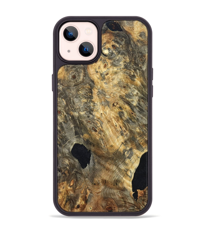 iPhone 14 Plus Wood Phone Case - Mallie (Wood Burl, 822327)