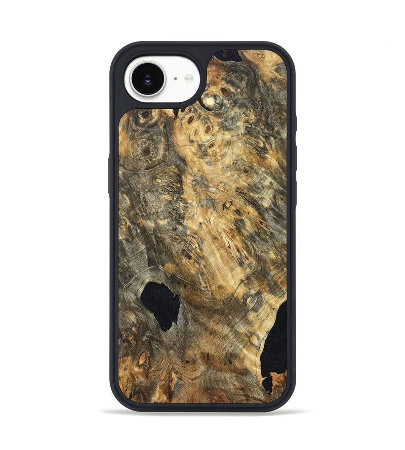 iPhone 16e Wood Phone Case - Mallie (Wood Burl, 822327)