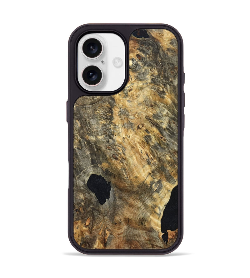 iPhone 17 Wood Phone Case - Mallie (Wood Burl, 822327)