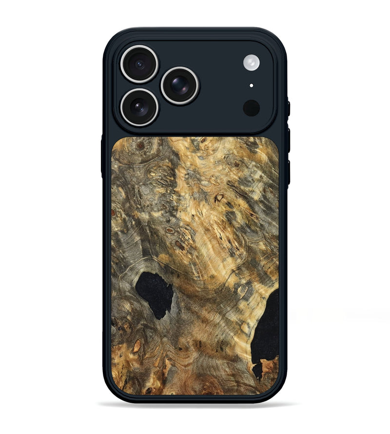 iPhone 17 Pro Max Wood Phone Case - Mallie (Wood Burl, 822327)