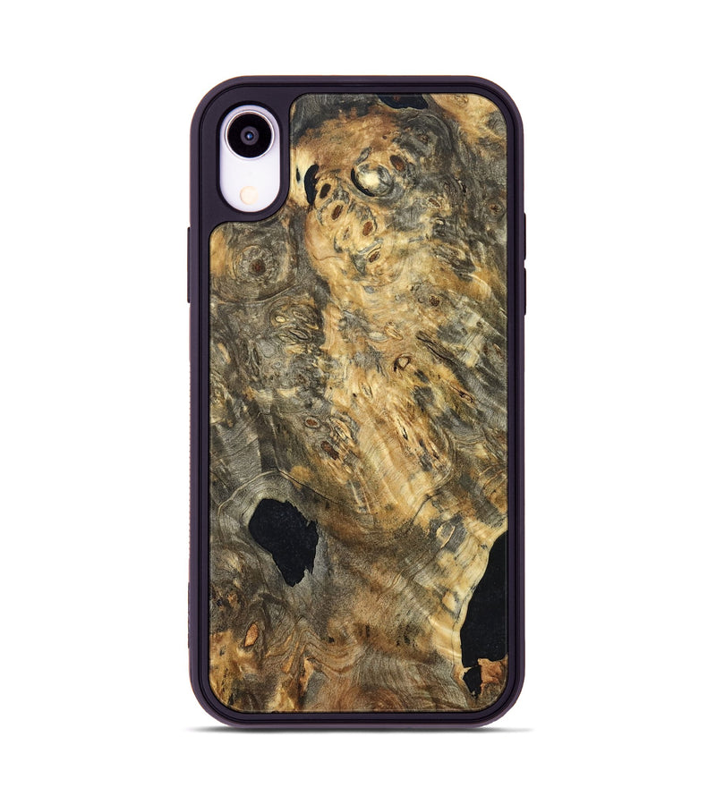 iPhone Xr Wood Phone Case - Mallie (Wood Burl, 822327)