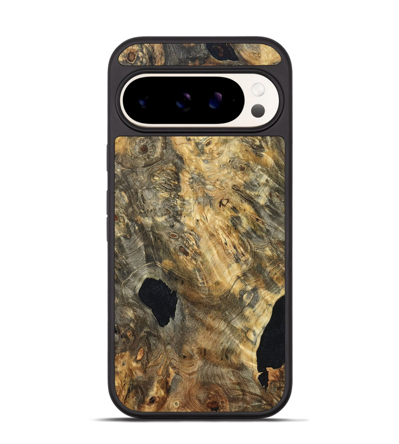 Pixel 9 Wood Phone Case - Mallie (Wood Burl, 822327)