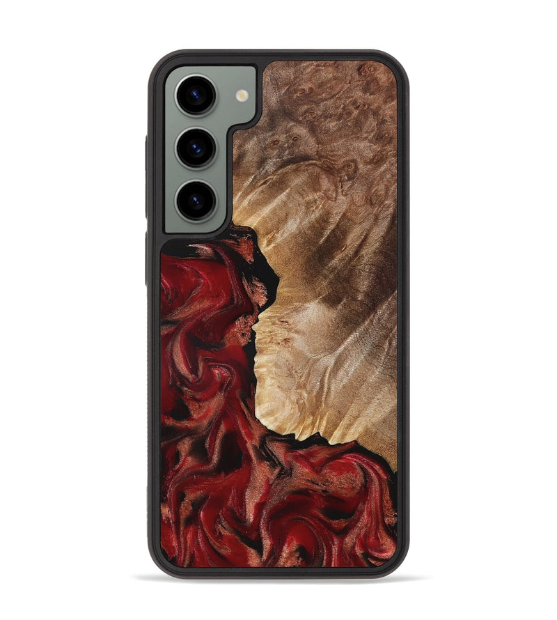 Galaxy S23 Plus Wood Phone Case - Etta (Red, 822333)
