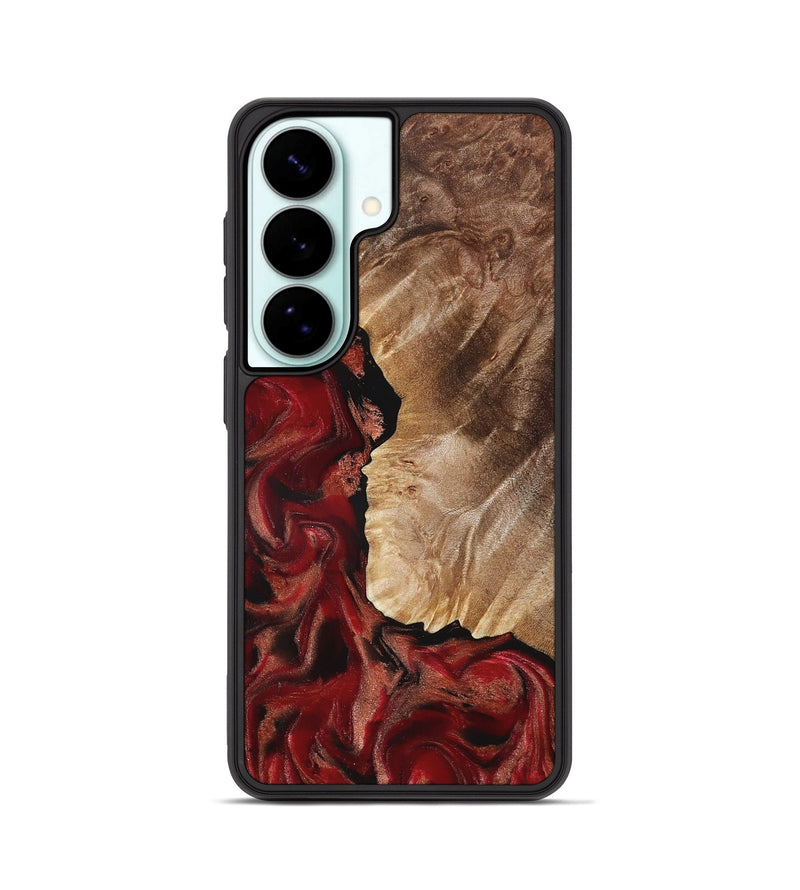 Galaxy S26 Wood Phone Case - Etta (Red, 822333)