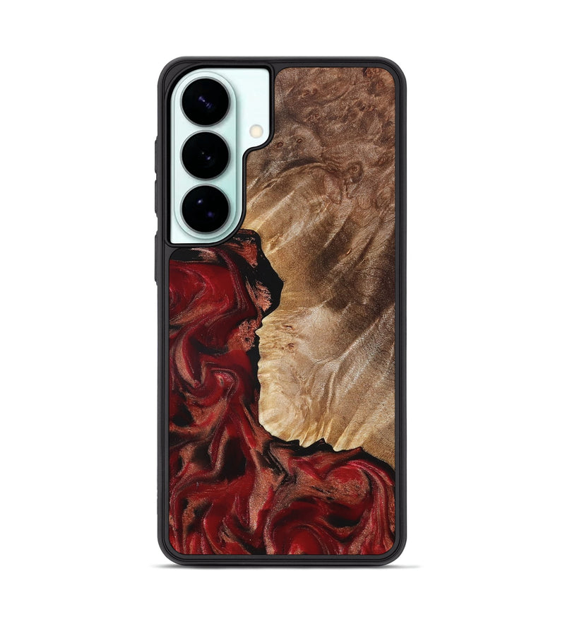 Galaxy S26 Plus Wood Phone Case - Etta (Red, 822333)
