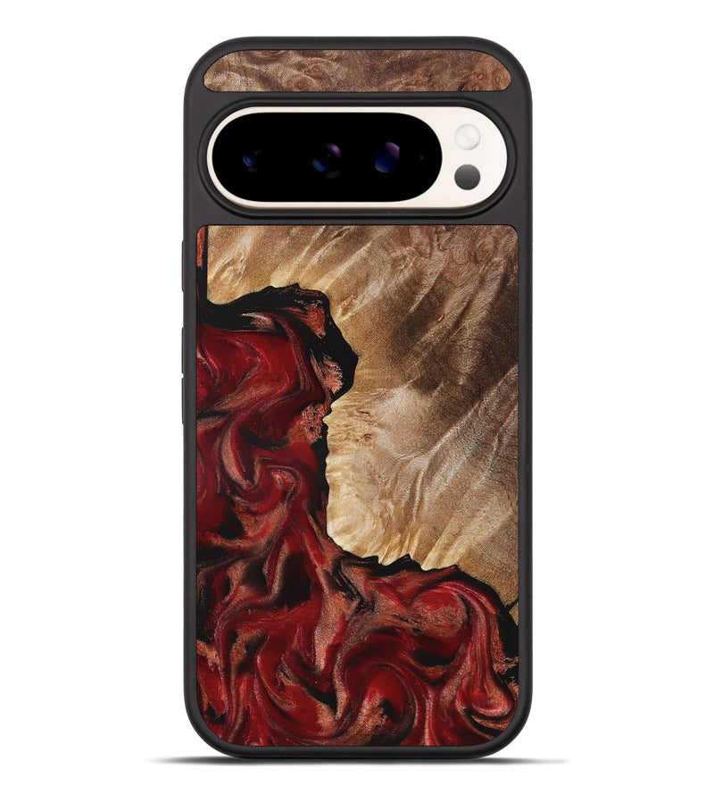 Pixel 9 Pro XL Wood Phone Case - Etta (Red, 822333)