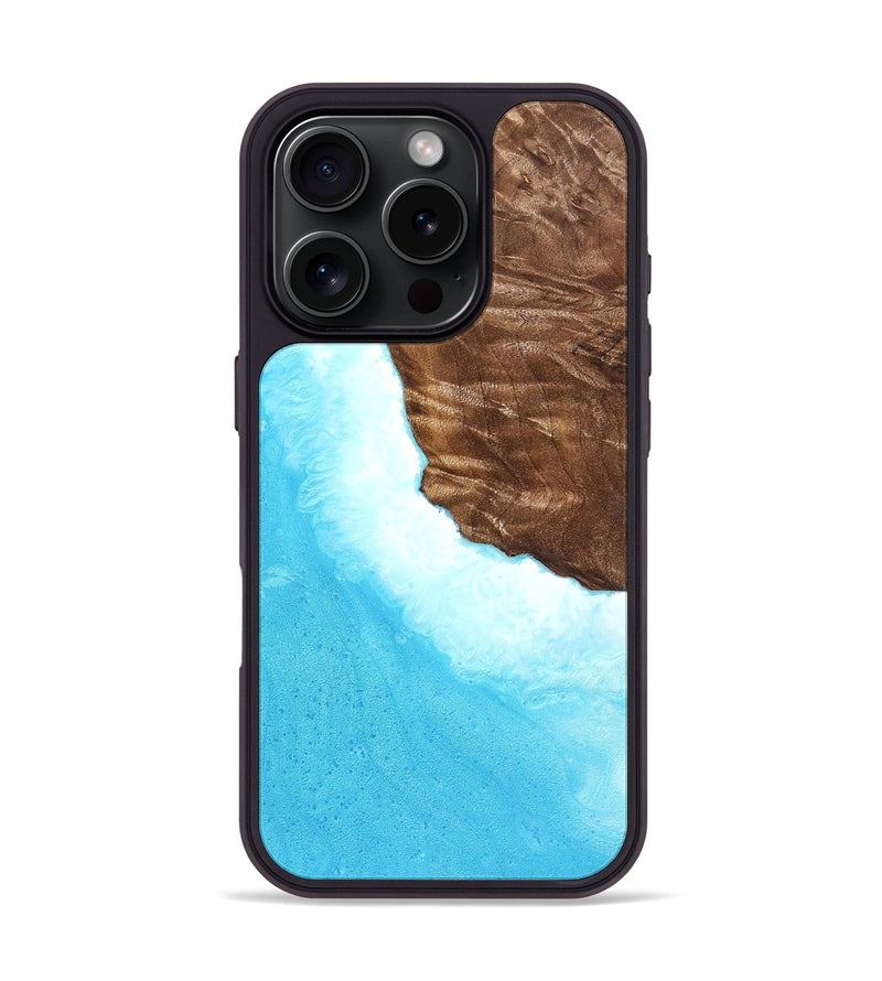 iPhone 16 Pro Wood Phone Case - Holly (Coastal, 822343)