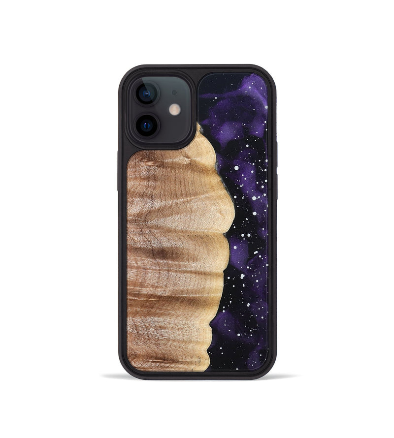 iPhone 12 mini Wood Phone Case - Carlee (Cosmos, 822354)