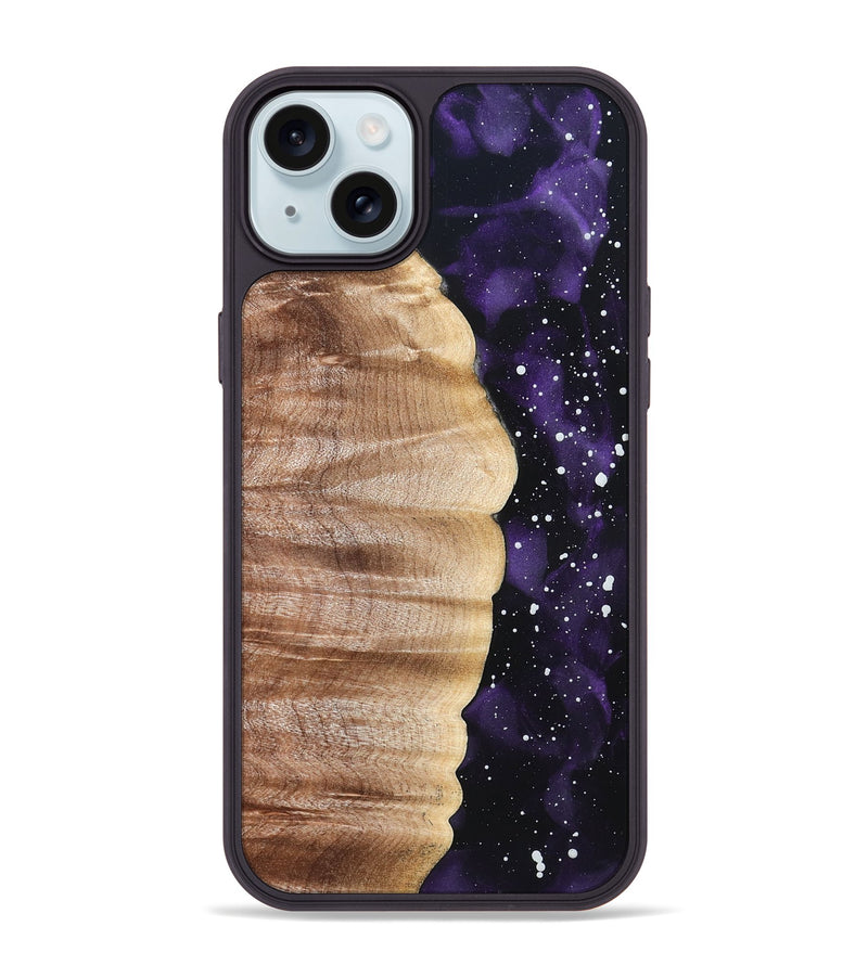 iPhone 15 Plus Wood Phone Case - Carlee (Cosmos, 822354)