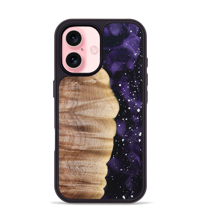 iPhone 16 Wood Phone Case - Carlee (Cosmos, 822354)