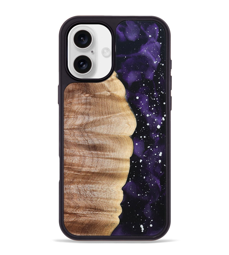 iPhone 16 Plus Wood Phone Case - Carlee (Cosmos, 822354)