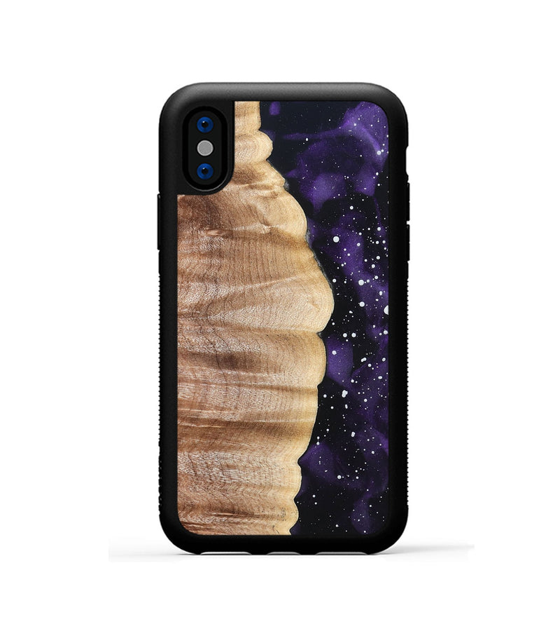 iPhone Xs Wood Phone Case - Carlee (Cosmos, 822354)