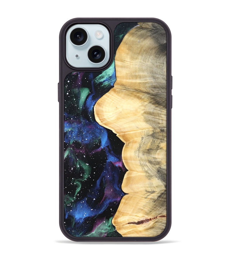 iPhone 15 Plus Wood Phone Case - Elle (Cosmos, 822366)