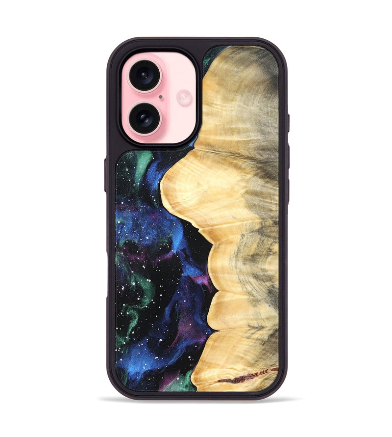 iPhone 16 Wood Phone Case - Elle (Cosmos, 822366)