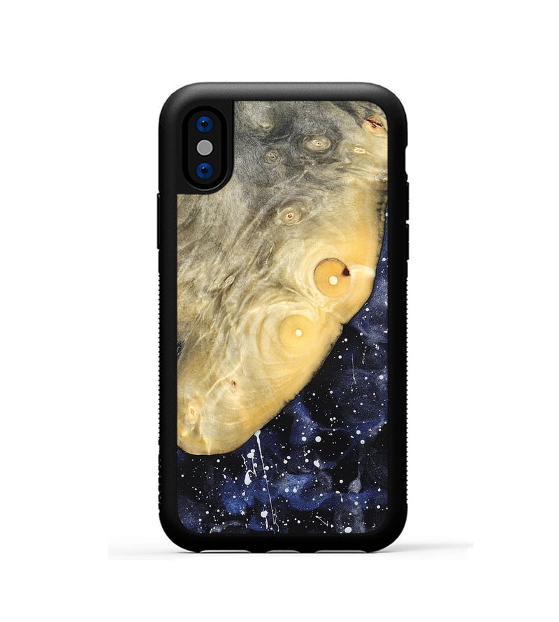 iPhone Xs Wood Phone Case - Celina (Cosmos, 822368)