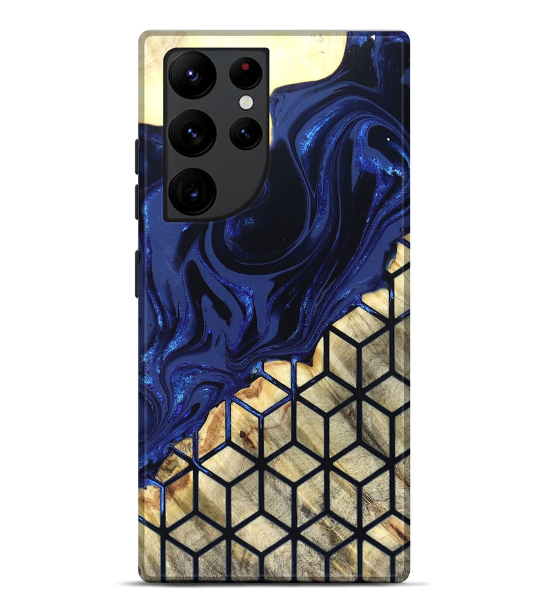 Galaxy S22 Ultra Wood Live Edge Phone Case - Tricia (Pattern, 822379)