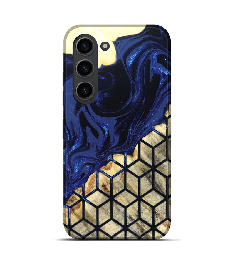 Galaxy S23 Wood Live Edge Phone Case - Tricia (Pattern, 822379)