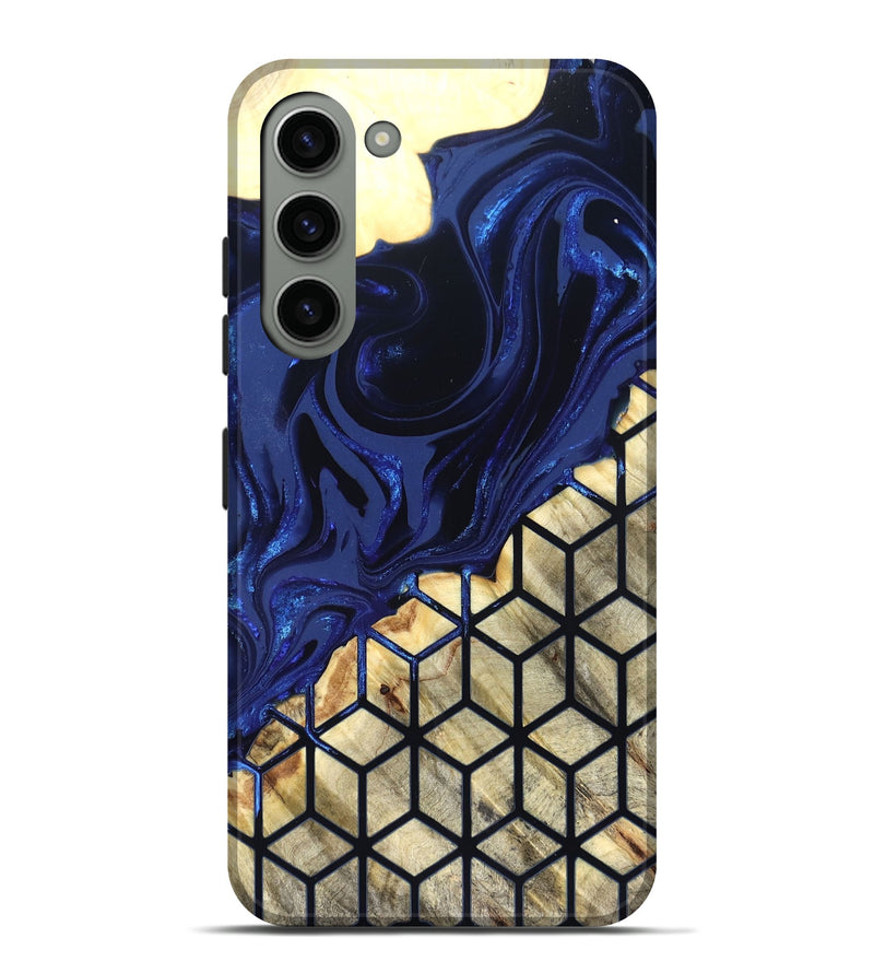 Galaxy S23 Plus Wood Live Edge Phone Case - Tricia (Pattern, 822379)