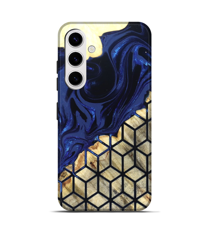 Galaxy S25 Wood Live Edge Phone Case - Tricia (Pattern, 822379)
