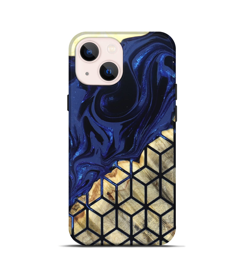 iPhone 13 mini Wood Live Edge Phone Case - Tricia (Pattern, 822379)