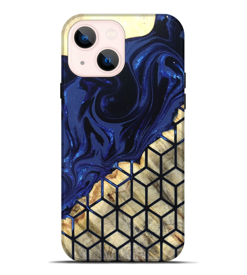 iPhone 14 Plus Wood Live Edge Phone Case - Tricia (Pattern, 822379)