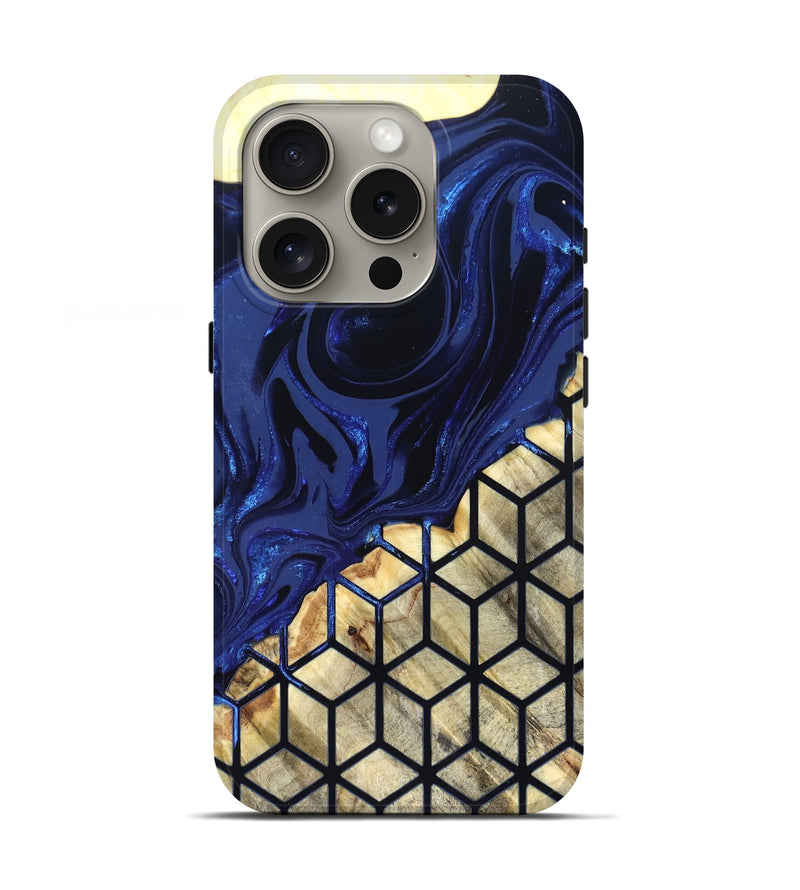 iPhone 16 Pro Wood Live Edge Phone Case - Tricia (Pattern, 822379)