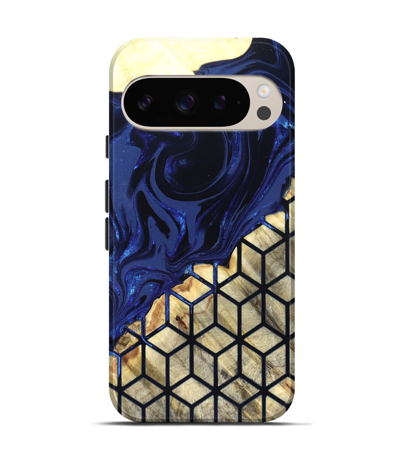 Pixel 9 Pro Wood Live Edge Phone Case - Tricia (Pattern, 822379)