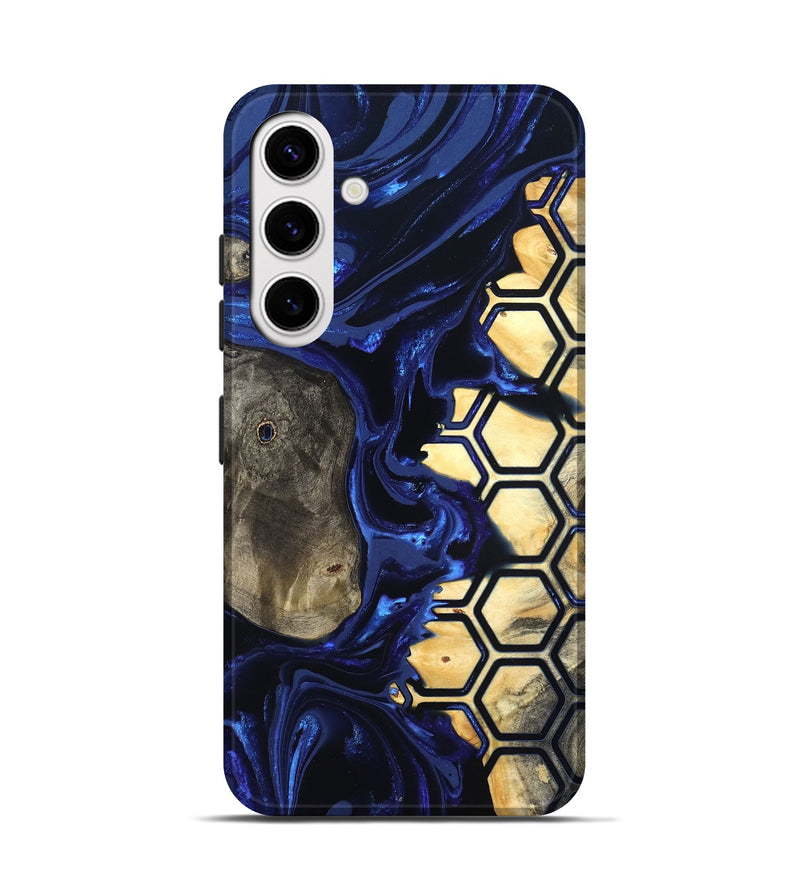 Galaxy S25 Wood Live Edge Phone Case - Shmuel (Pattern, 822381)