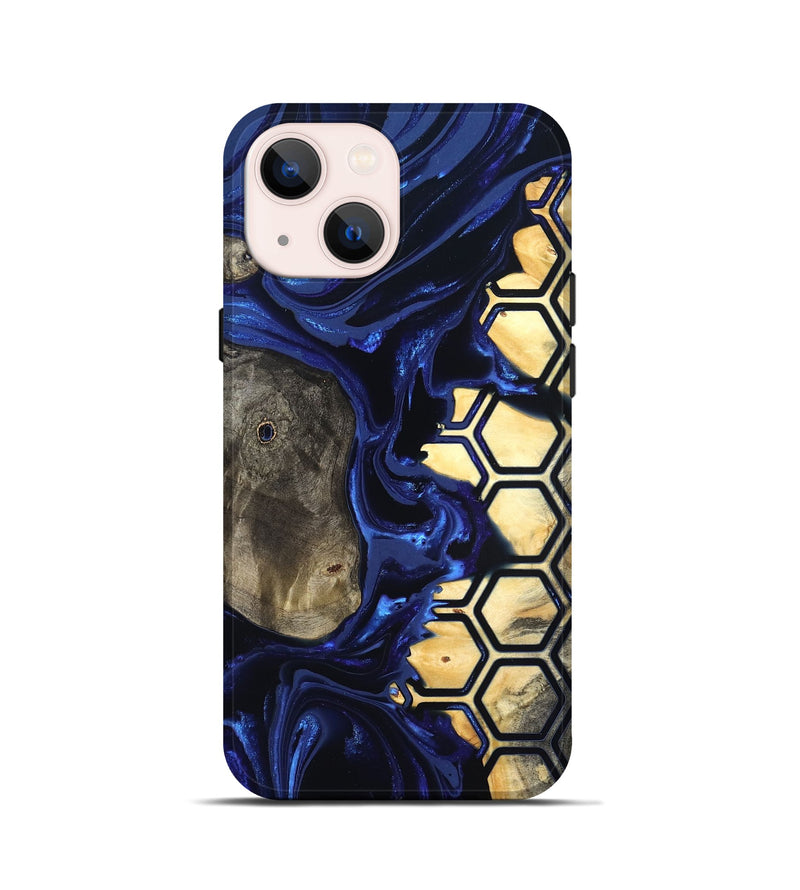iPhone 13 mini Wood Live Edge Phone Case - Shmuel (Pattern, 822381)