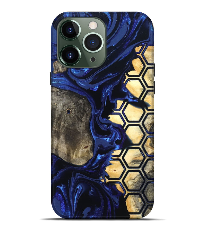 iPhone 13 Pro Max Wood Live Edge Phone Case - Shmuel (Pattern, 822381)