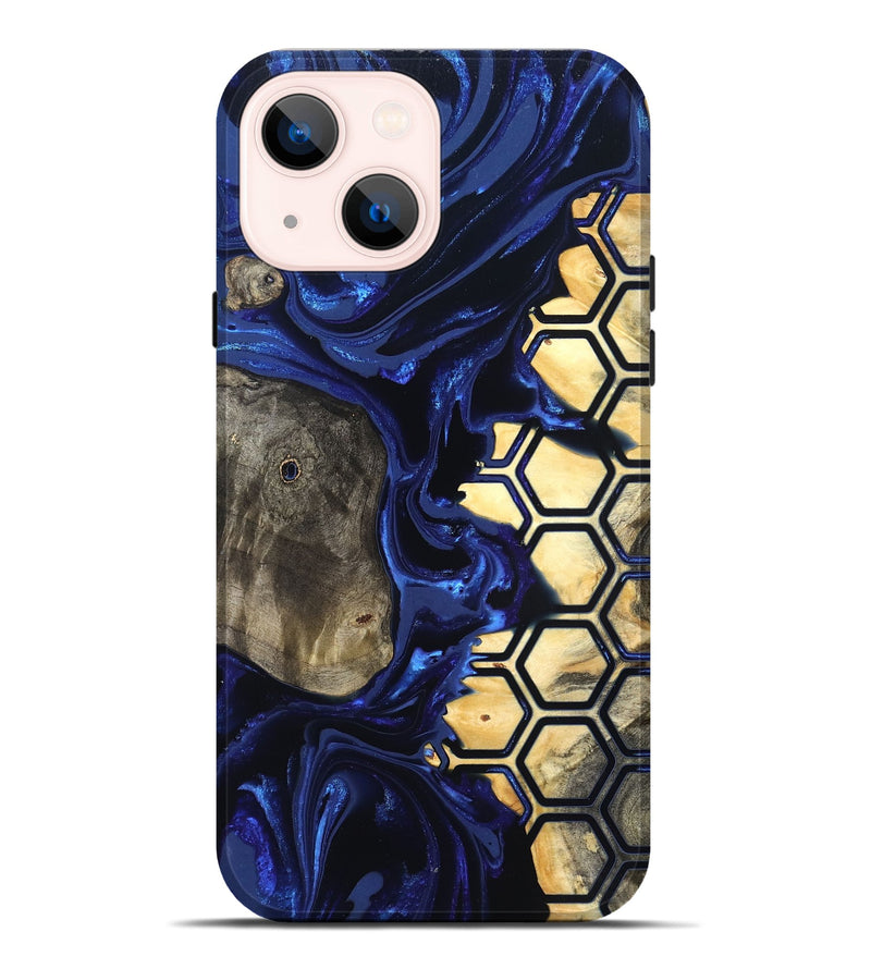 iPhone 14 Plus Wood Live Edge Phone Case - Shmuel (Pattern, 822381)