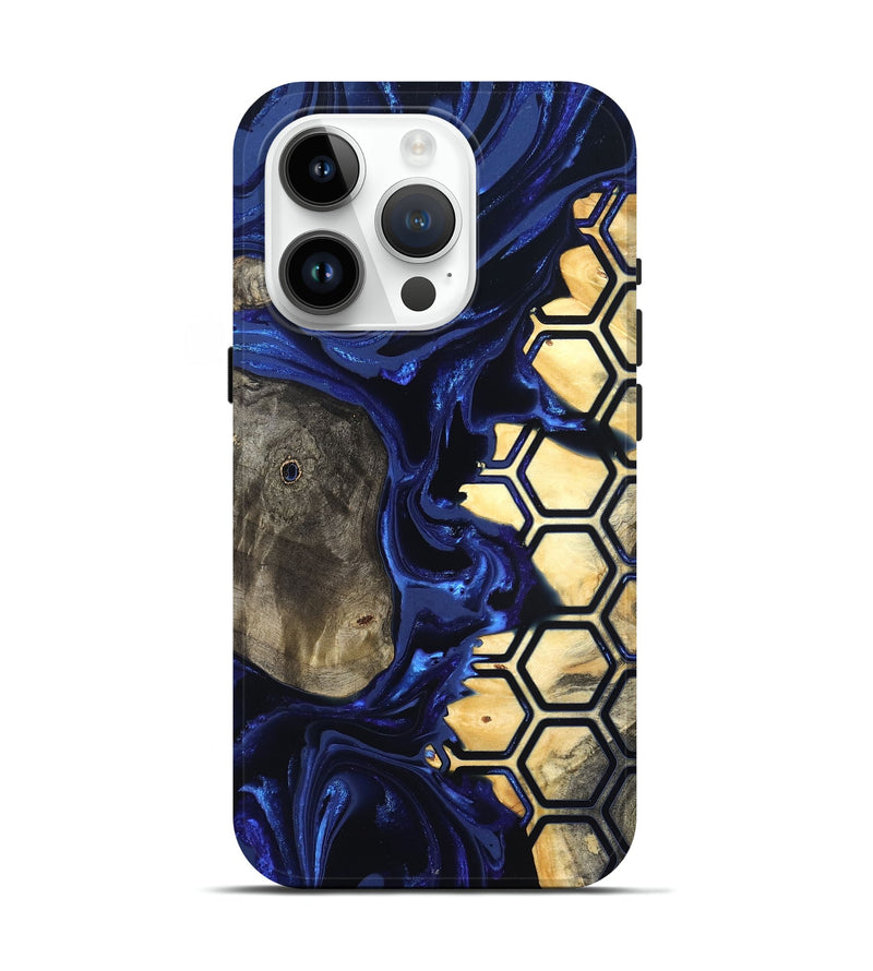 iPhone 15 Pro Wood Live Edge Phone Case - Shmuel (Pattern, 822381)