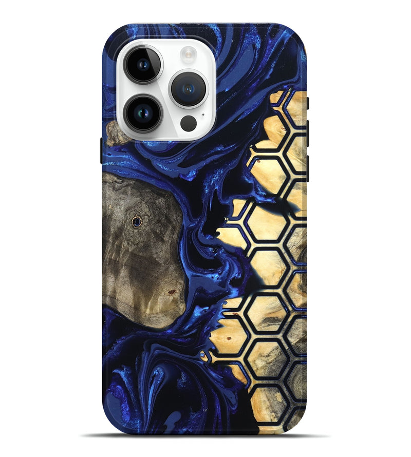 iPhone 15 Pro Max Wood Live Edge Phone Case - Shmuel (Pattern, 822381)