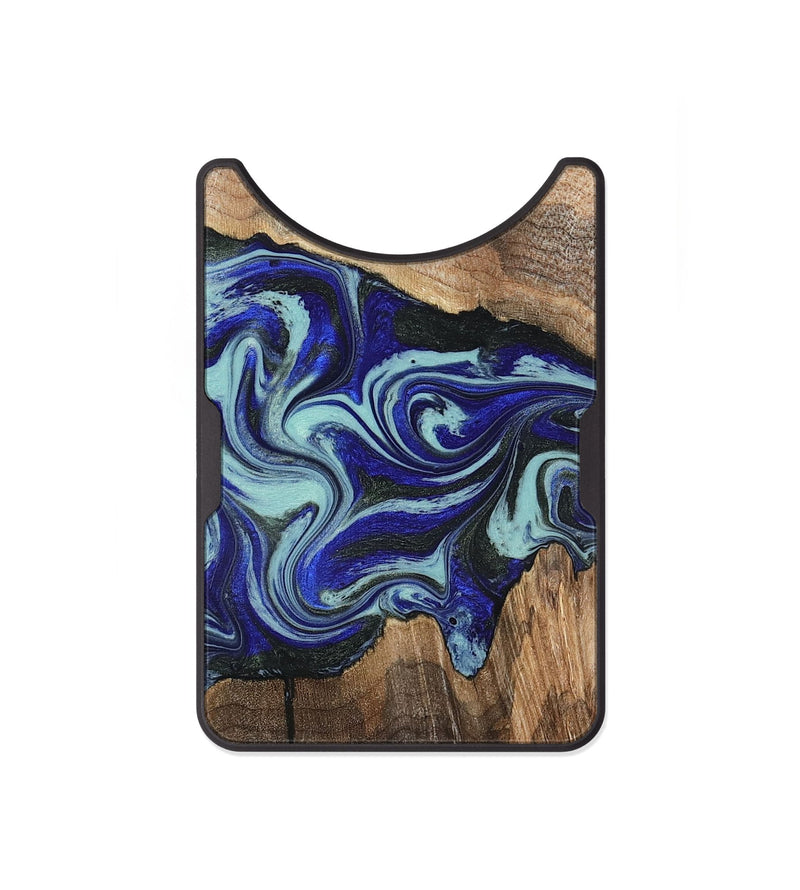 Alloy Wood Wallet - Rylan (Blue, 822447)