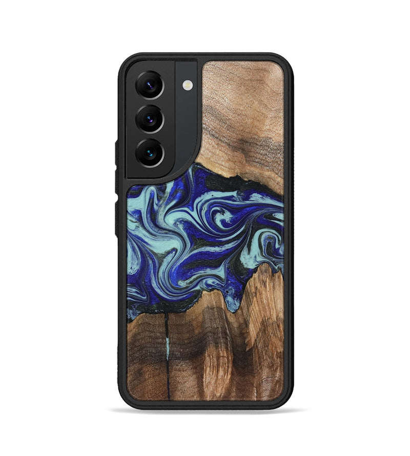 Galaxy S22 Wood Phone Case - Rylan (Blue, 822447)