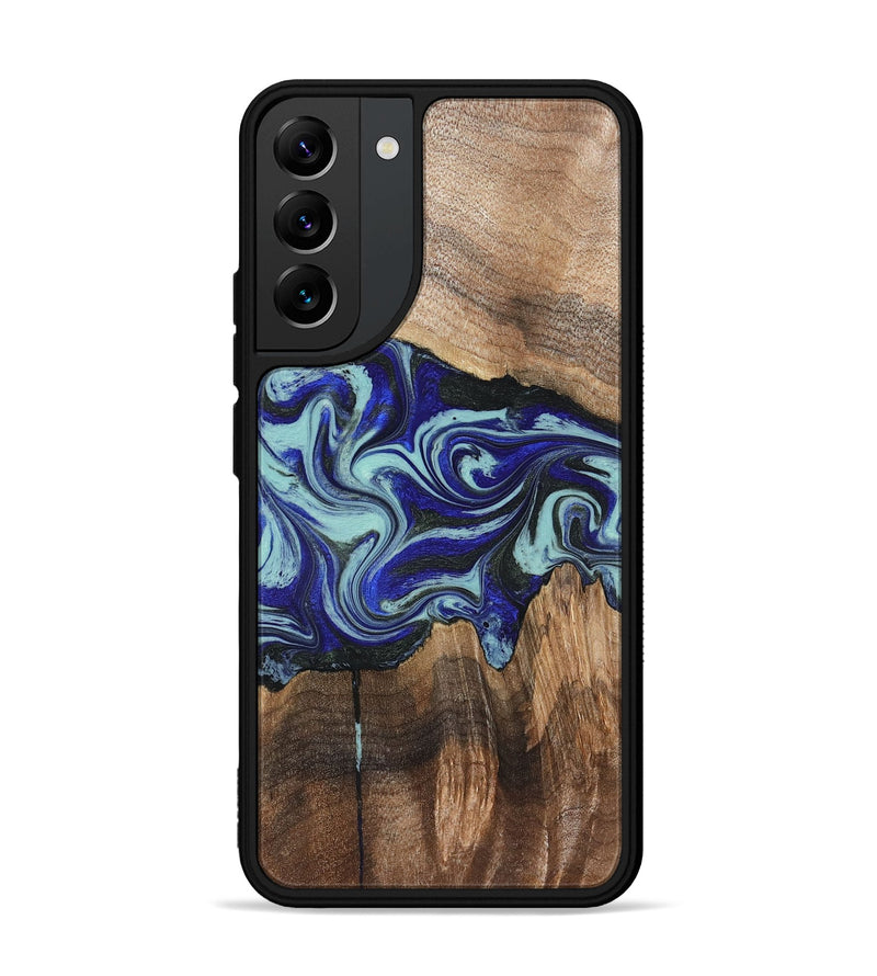 Galaxy S22 Plus Wood Phone Case - Rylan (Blue, 822447)
