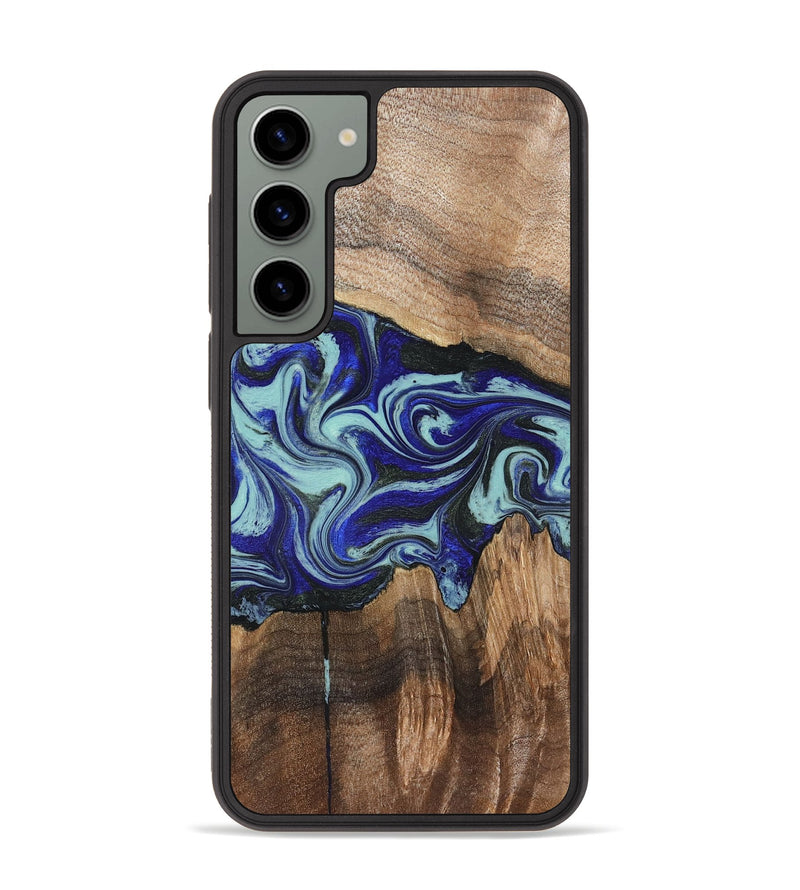 Galaxy S23 Plus Wood Phone Case - Rylan (Blue, 822447)