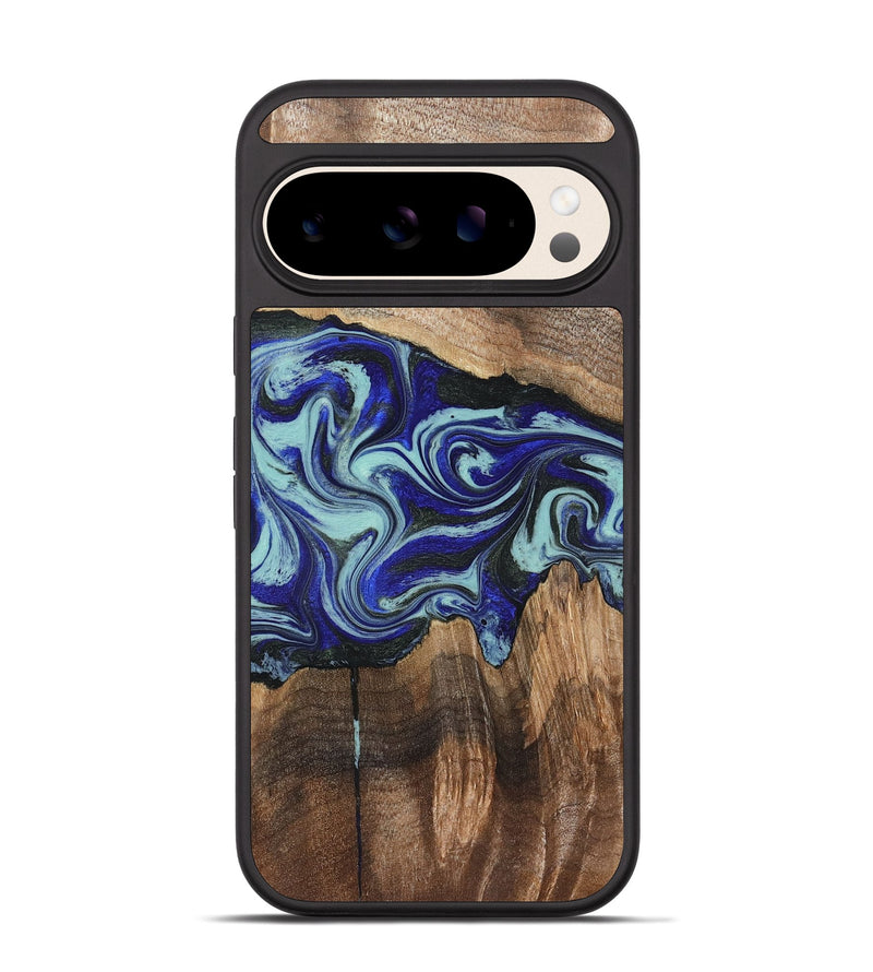 Pixel 10 Wood Phone Case - Rylan (Blue, 822447)