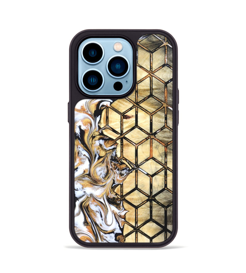 iPhone 14 Pro Wood Phone Case - Lew (Pattern, 822480)