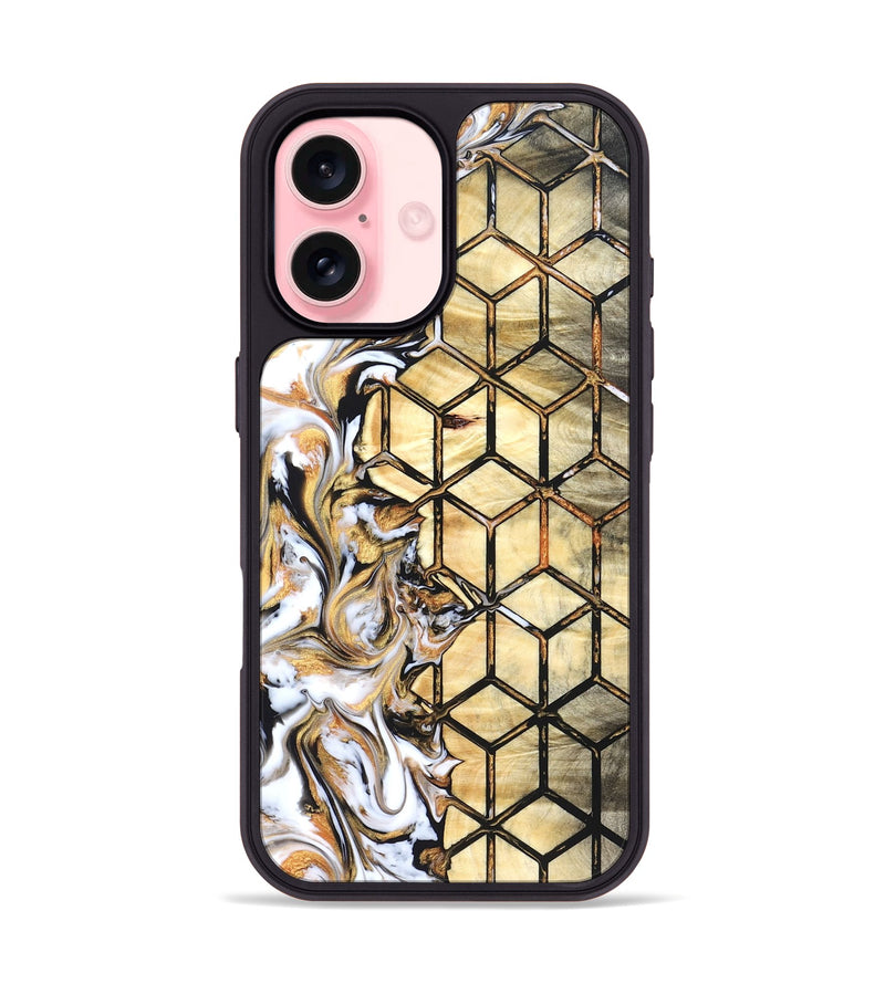 iPhone 16 Wood Phone Case - Lew (Pattern, 822480)